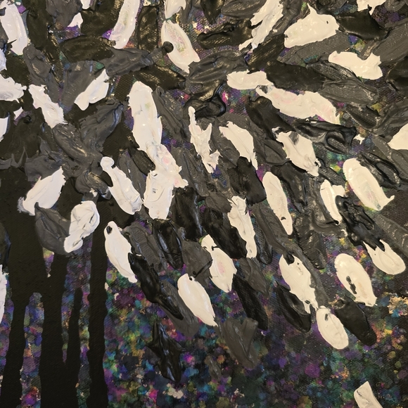 HANDCRAFTED Abstract Painting HANDPAINTED Deocrative Wall Art HANDMADE Artwork - Picture 13 of 17